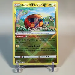 Radiant Charjabug 051/159 Crown Zenith Pokemon Card Near Mint 🇬🇧 - Image 1