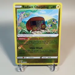 Radiant Charjabug 051/159 Crown Zenith Pokemon Card Near Mint 🇬🇧 - Image 2