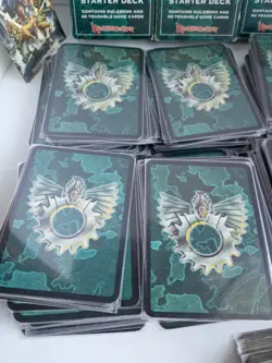 Vintage CCG Doom Trooper Techno-Fantasy Card Game HUGE Lot 600+ Cards Starter - Image 2