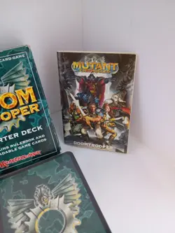 Vintage CCG Doom Trooper Techno-Fantasy Card Game HUGE Lot 600+ Cards Starter - Image 5