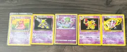 Vintage Pokemon Card Lot 1, ( Includes 5 Psychic-type Cards) - Image 1