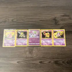 Vintage Pokemon Card Lot 1, ( Includes 5 Psychic-type Cards) - Image 2