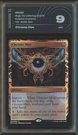 Chrome Mox 009/054 - Magic the Gathering Kaladesh Inventions - AiGrading 9 - Image 1