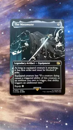The Masamune - Borderless (Foil) (FIN) - Image 1