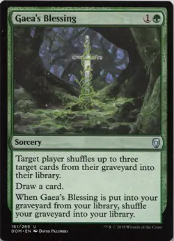 Gaea's Blessing U Dominaria 161 - LP - Image 1