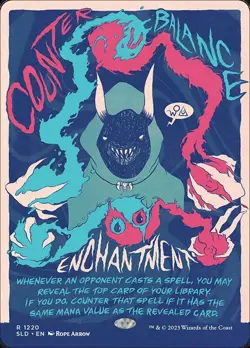 2023 MTG Magic Secret Lair Drop 1220 Counterbalance - Image 1