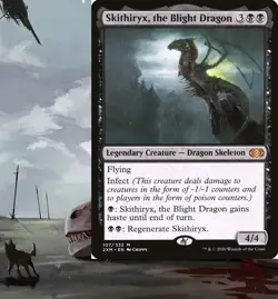 Skithiryx, the Blight Dragon INFECT Commander Deck EDH Magic MTG Ready-to-Play - Image 1