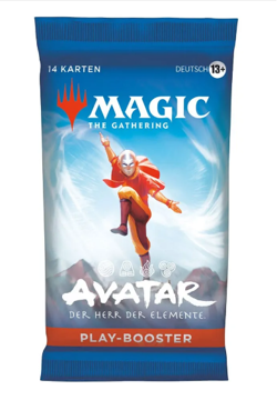 Play Booster AVATAR (deutsch) Wan Shi+Badgermole+Appa+Walls+Aang+Eternal Cards - Image 1