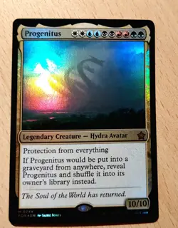 Mtg Magic: # FOIL # PROGENITUS, English Mythic, Nearmint, Hydra Legende - Image 1