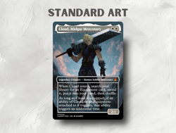 Cloud, Midgar Mercenary - Custom Magic: The Gathering Card - Image 4