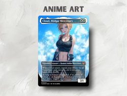 Cloud, Midgar Mercenary - Custom Magic: The Gathering Card - Image 5