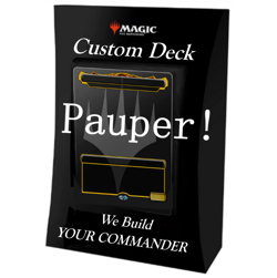 Custom MTG PAUPER Commander Deck - EDH Deck w/ YOUR CHOICE of Commander! - Image 1
