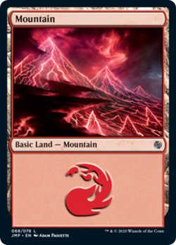 Mountain (68) Jumpstart NM Basic Land MAGIC THE GATHERING MTG CARD ABUGames - Image 1