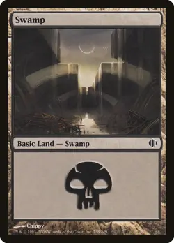Swamp (238) Shards of Alara NM Basic Land MAGIC THE GATHERING CARD ABUGames - Image 1