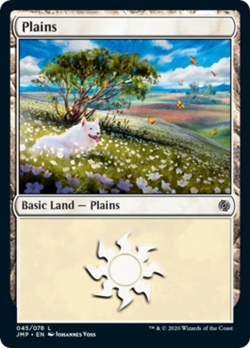 Plains (45) Jumpstart NM Basic Land MAGIC THE GATHERING MTG CARD ABUGames - Image 1