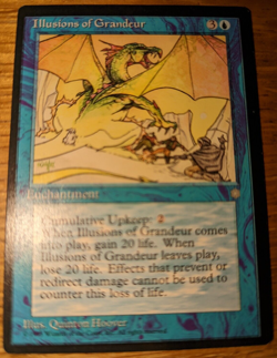 Illusions of Grandeur - Ice Age - Magic: The Gathering - MTG - Image 1