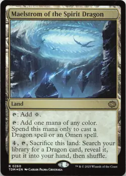 Maelstrom of the Spirit Dragon - FOIL - R Tarkir: Dragonstorm 260 - MTG - Image 1