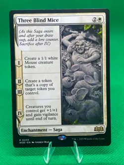 MTG Three Blind Mice Wilds of Eldraine 0035 Regular Rare - Image 1