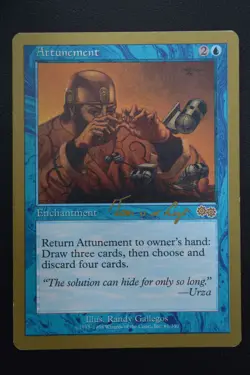 Magic The Gathering MTG ATTUNEMENT WCD 2000: Tom Van de Logt HP Played - Image 1