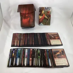2019-2024 90x Magic The Gathering Cards - Wizards Of The Coast & Case (K6) W#660 - Image 1