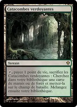 Magic MTG - Verdant Catacombs - Zendikar - MINT/NMINT - EN - FOIL - Image 1