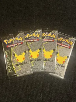 Pokemon TCG: Celebrations 25th Anniversary Booster Packs - 4 Packs - Image 1