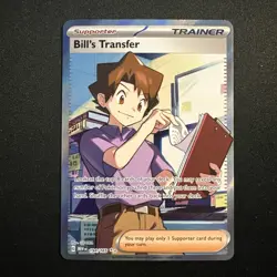 Pokemon TCG Scarlet & Violet 151 Bill's Transfer 194/165 Full Art Ultra Rare NM - Image 1