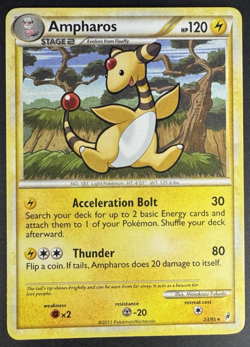 Ampharos 23/95 Regular Rare - HG&SS Call of Legends - Pokemon TCG - VLP - Image 1