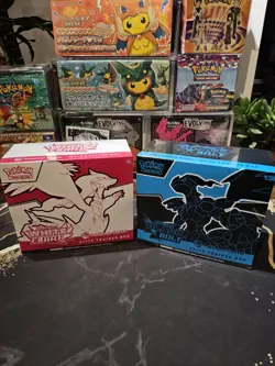 Pokemon Black Bolt and White Flare Pokemon Center ETB Sealed Elite Trainer Box - Image 1