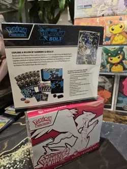 Pokemon Black Bolt and White Flare Pokemon Center ETB Sealed Elite Trainer Box - Image 4