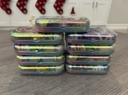 Lot Of 9 - Pokemon TCG Scarlet & Violet - Prismatic Evolutions Mini Tins Sealed - Image 3