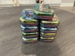 Lot Of 9 - Pokemon TCG Scarlet & Violet - Prismatic Evolutions Mini Tins Sealed - Image 5