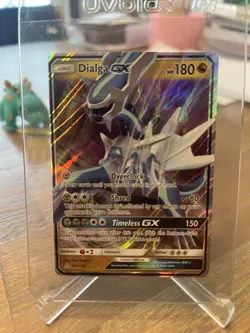2018 Pokemon Sun & Moon Ultra Prism Dialga GX Holo Rare #100/156 - NM - Image 1