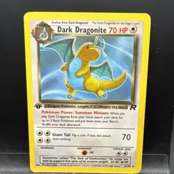 Dark Dragonite - 22/82 - Rare - 1st Edition Pokemon Team Rocket - Image 1