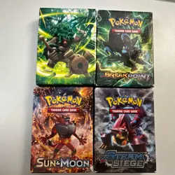 Pokemon TCG Decks - 4 TOTAL, Sun and Moon, Sword and Shield - Image 1