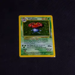 Vintage Pokemon TCG Jungle - Vileplume Rare Holo - Near Mint Condition - Image 1