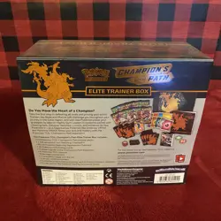 POKEMON TCG CHAMPIONS PATH FACTORY SEALED ELITE TRAINER BOX ETB 820650805455 - Image 3
