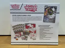 Pokemon TCG Scarlet & Violet White Flare Pokemon Center ETB, IN HAND - Image 2