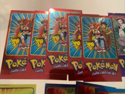 Pokemon Topps Chrome TV Animation Edition Series 2 Box Topper Set #2,3 4, And #5 - Image 2