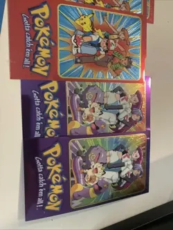 Pokemon Topps Chrome TV Animation Edition Series 2 Box Topper Set #2,3 4, And #5 - Image 3