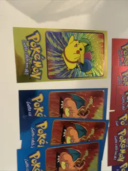 Pokemon Topps Chrome TV Animation Edition Series 2 Box Topper Set #2,3 4, And #5 - Image 5