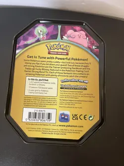2019 Pokemon TCG - Sword And Shield/ Sun And Moon Gardevoir Tin Empty - Image 2