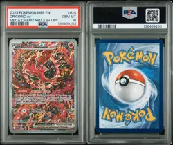 2025 POKEMON MEP EN-ME BLACK STAR PROMO #024 ORICORIO EX PSA 10 - Image 3