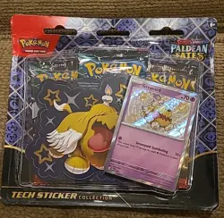 Pokemon TCG Paldean Fates Tech Sticker Collection Greavard BRAND NEW SEALED - Image 1