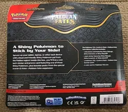 Pokemon TCG Paldean Fates Tech Sticker Collection Greavard BRAND NEW SEALED - Image 2