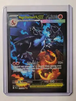 Mega Charizard X EX SIR 125/094 (English) Phantasmal Flames Pokemon TCG - Image 1