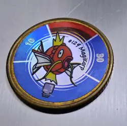 Pokemon 1999 Battling Coin Game Nintendo Hasbro #129 MAGIKARP - Image 1