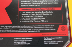 POKEMON TEAM ROCKET'S NIDOKING EX TIN WITH 5 BOOSTER PACKS SEALED - Image 4