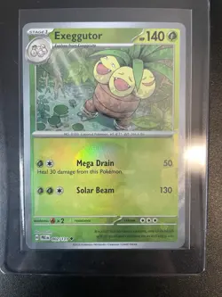 Exeggutor 002/131 Poke Ball Reverse Holo Prismatic Evolutions Pokemon TCG NM - Image 1