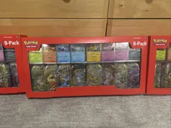 3X Lot Pokemon Prismatic Evolutions Costco 8 Mini-Tin Bundle w/Promo SEALED - Image 3